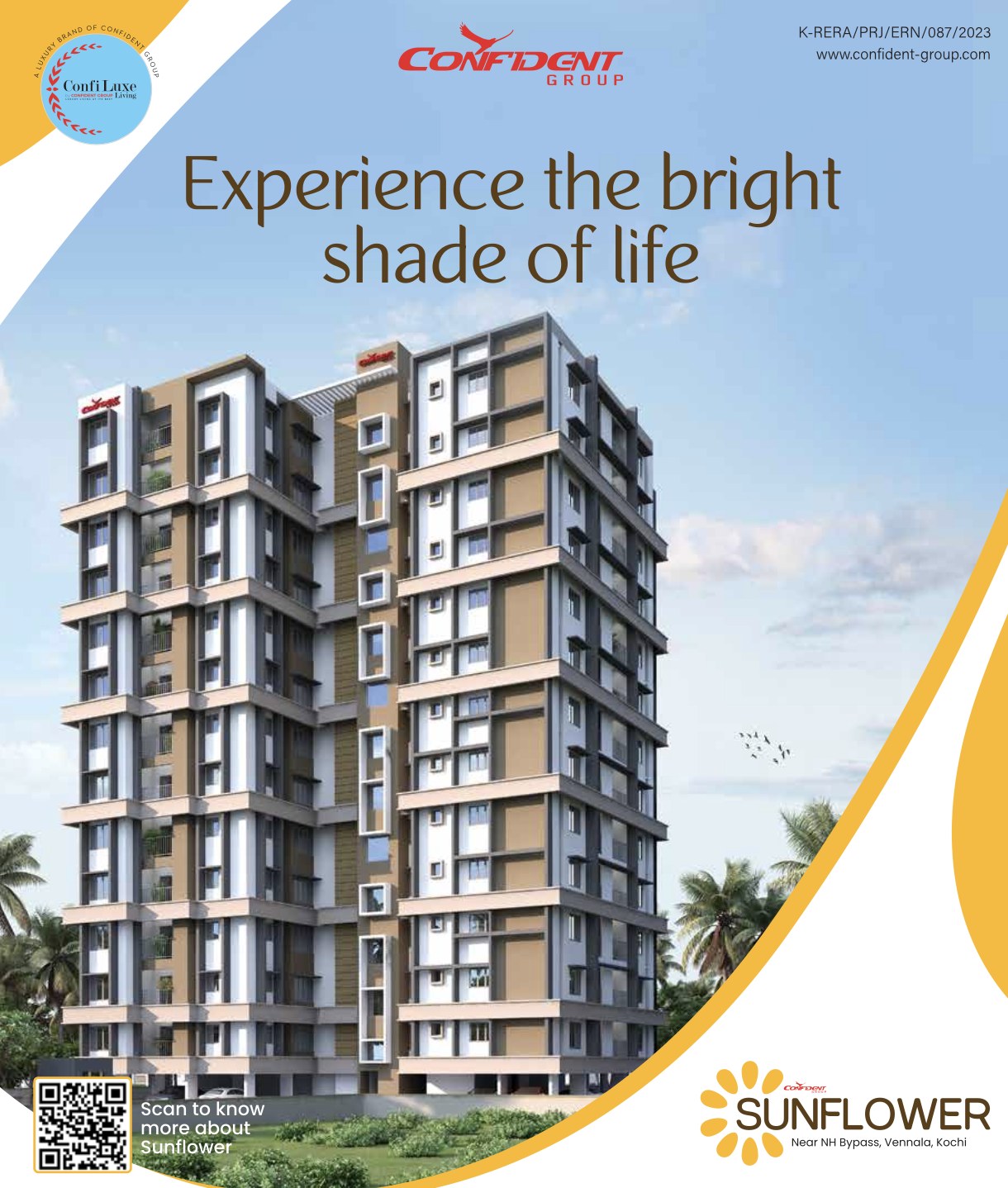 Confident Group - Sunflower | 2 & 3 BHK Apartments