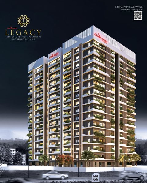 Confident Group - Legacy | Premium Apartments | 3 & 4 BHKs - 1