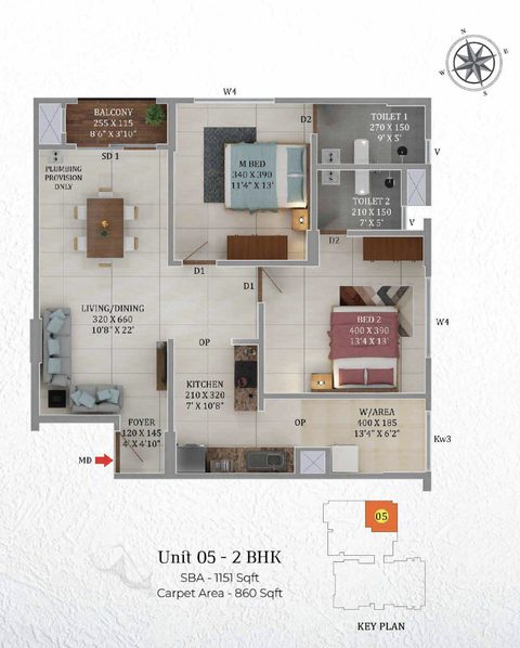 Confident Group - Heritage | Fort Kochi | 2 & 3 BHK Apartments - 4