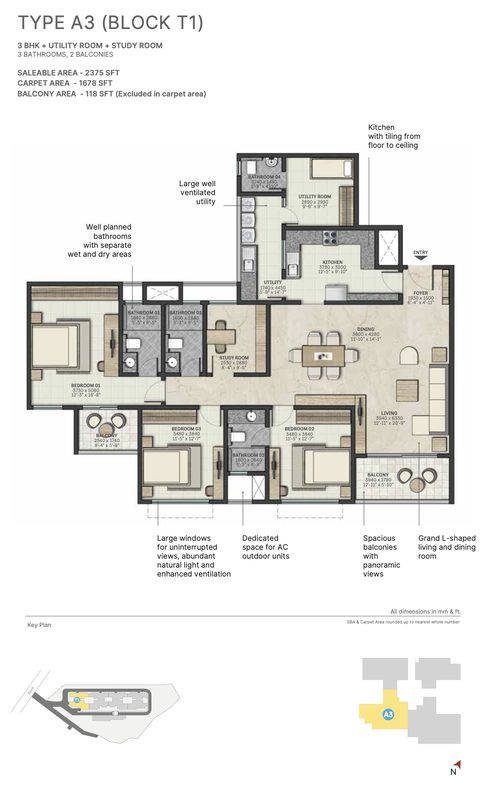 Sobha Atlantis | Silversand Island - Vytilla | 3 & 4 BHK Premium Apartments  - 18