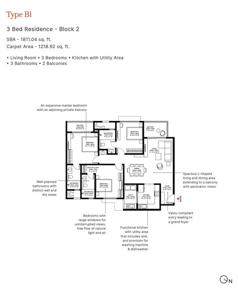 Sobha Woods - Whispering Hills | 3 & 4 BHK Premium Apartments | Trivandrum - 14