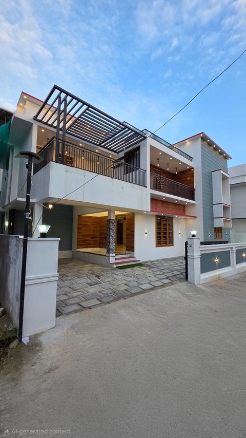 Premium 4 BHK House for Sale – Shankar Nair Road, Near Kundamankadavu - 1
