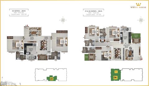 Confident Group - White House | 2 & 3 BHK Premium Apartments - 5