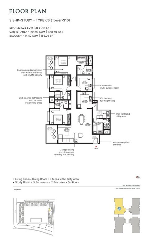 Sobha Marina One | Premium Waterfront Apartments | 3 & 4 BHK (Direct From Builder) - 14