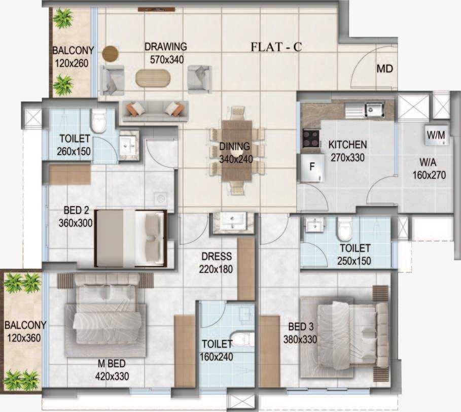 National Builders | Signature Tower 2 – Premium 3 BHK Apartments Near Edappally| Cheranallur,Kochi - 13