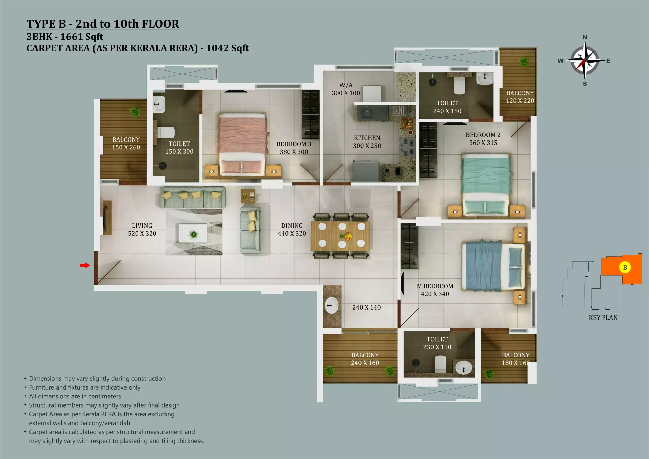 Asset - Samskriti | Only 3 BHK Apartments Near M.G Road, Ernakulam North, Kochi - 13