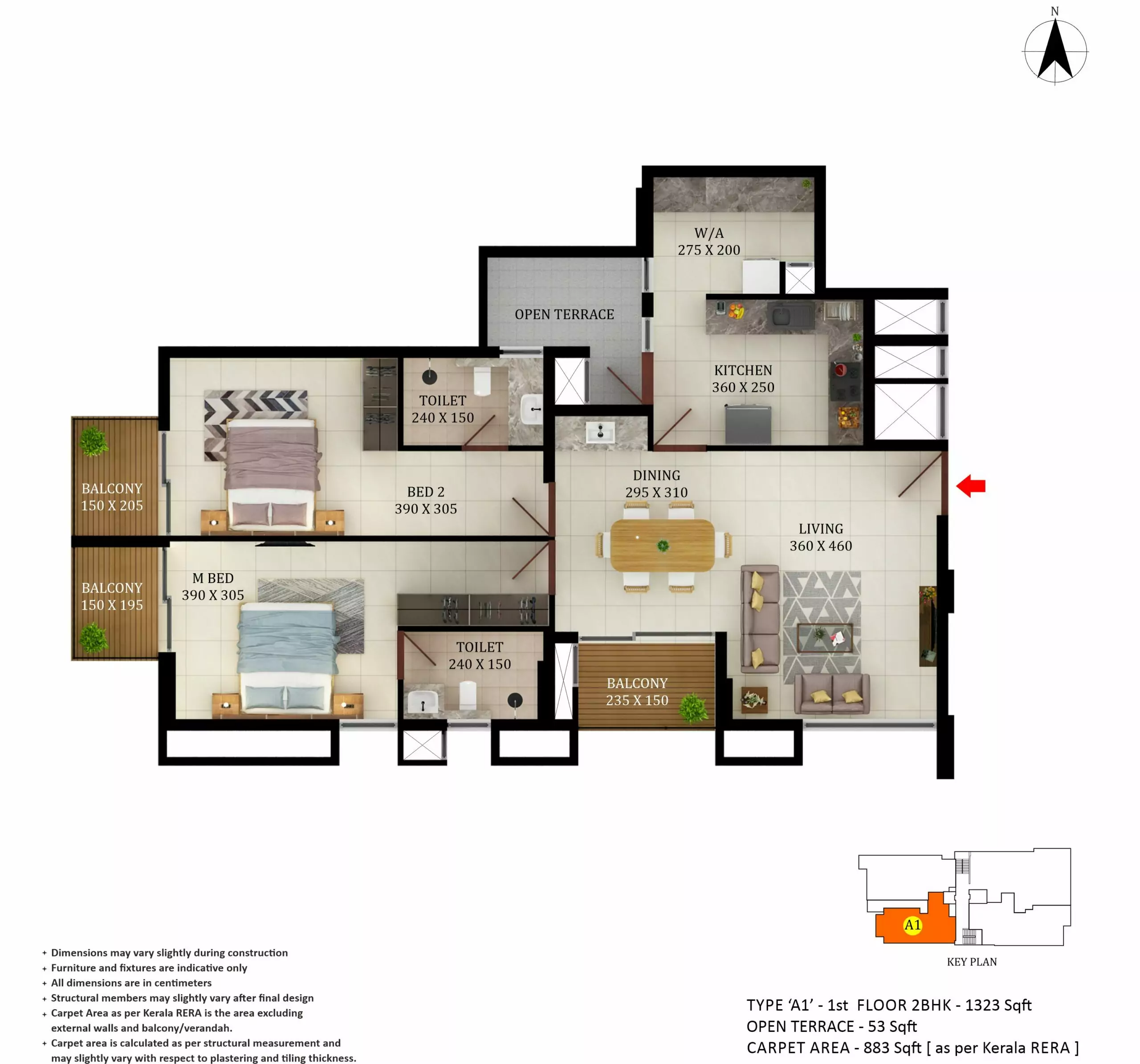 Asset B Right | 2 & 3 BHK Premium Apartments in Kuriachira - 9