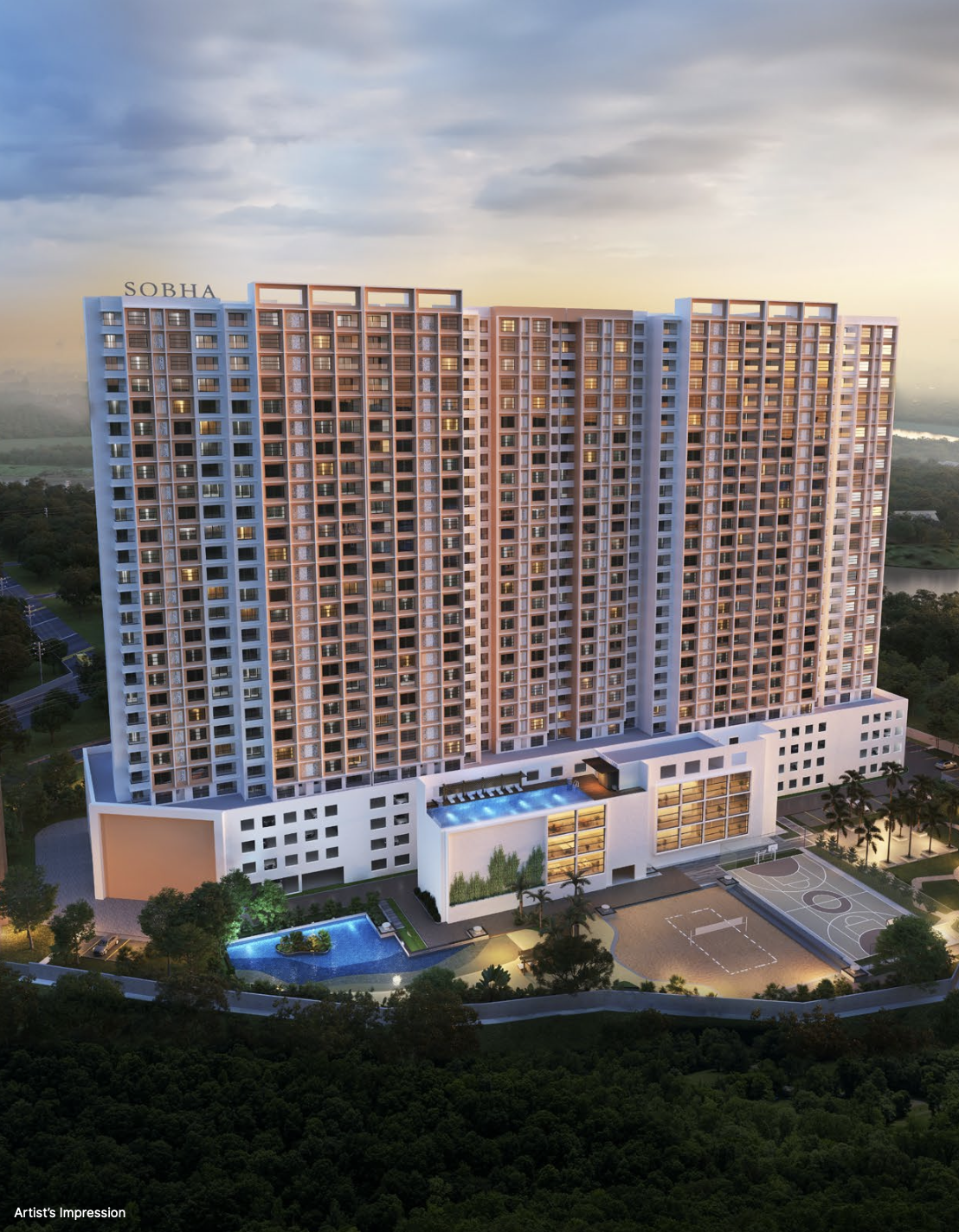 Sobha Atlantis | Silversand Island - Vytilla | 3 & 4 BHK Premium Apartments 
