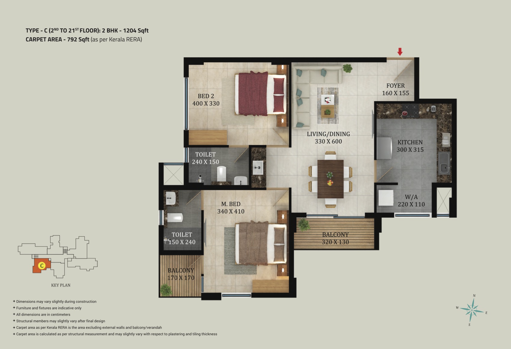 Asset - The Leaf | Premium Apartments in Karyavattom | 2 & 3 BHK - 14
