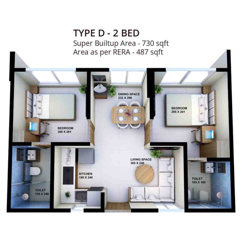 Casadel - Grand Victorian Town | 2 & 3 BHK Apartments - 4