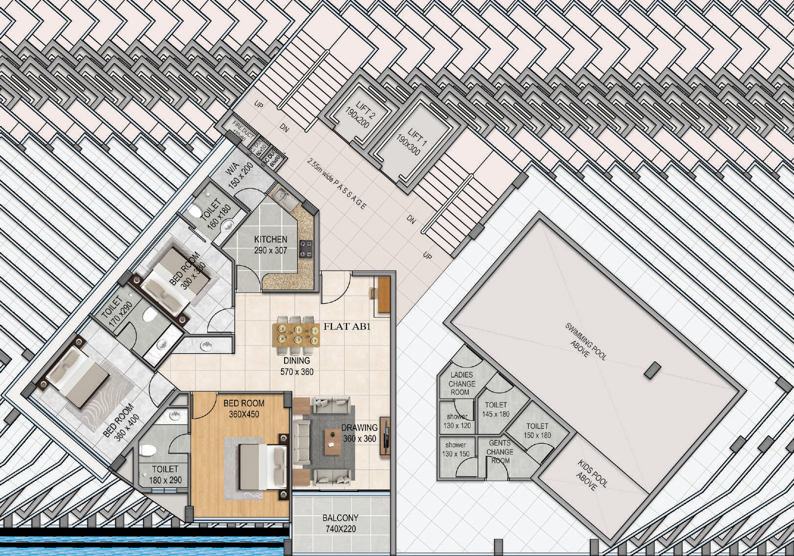 National Builders | Majestic – 3 & 4 BHK Premium Luxury Apartments in Edappally, Kochi - 11