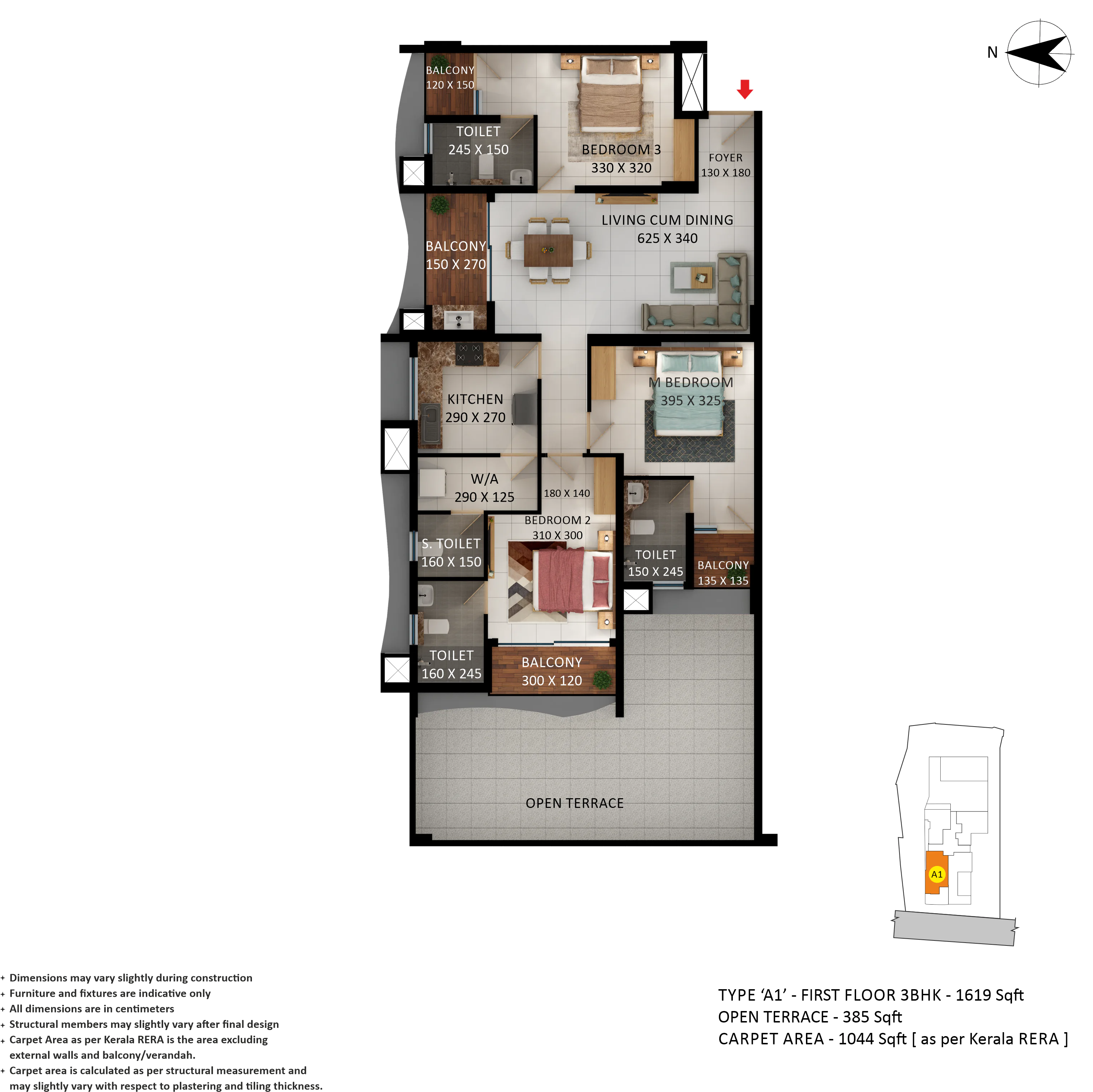 Asset - Pragathi | 2 & 3 BHK Flats and Apartments in Peroorkada - 15