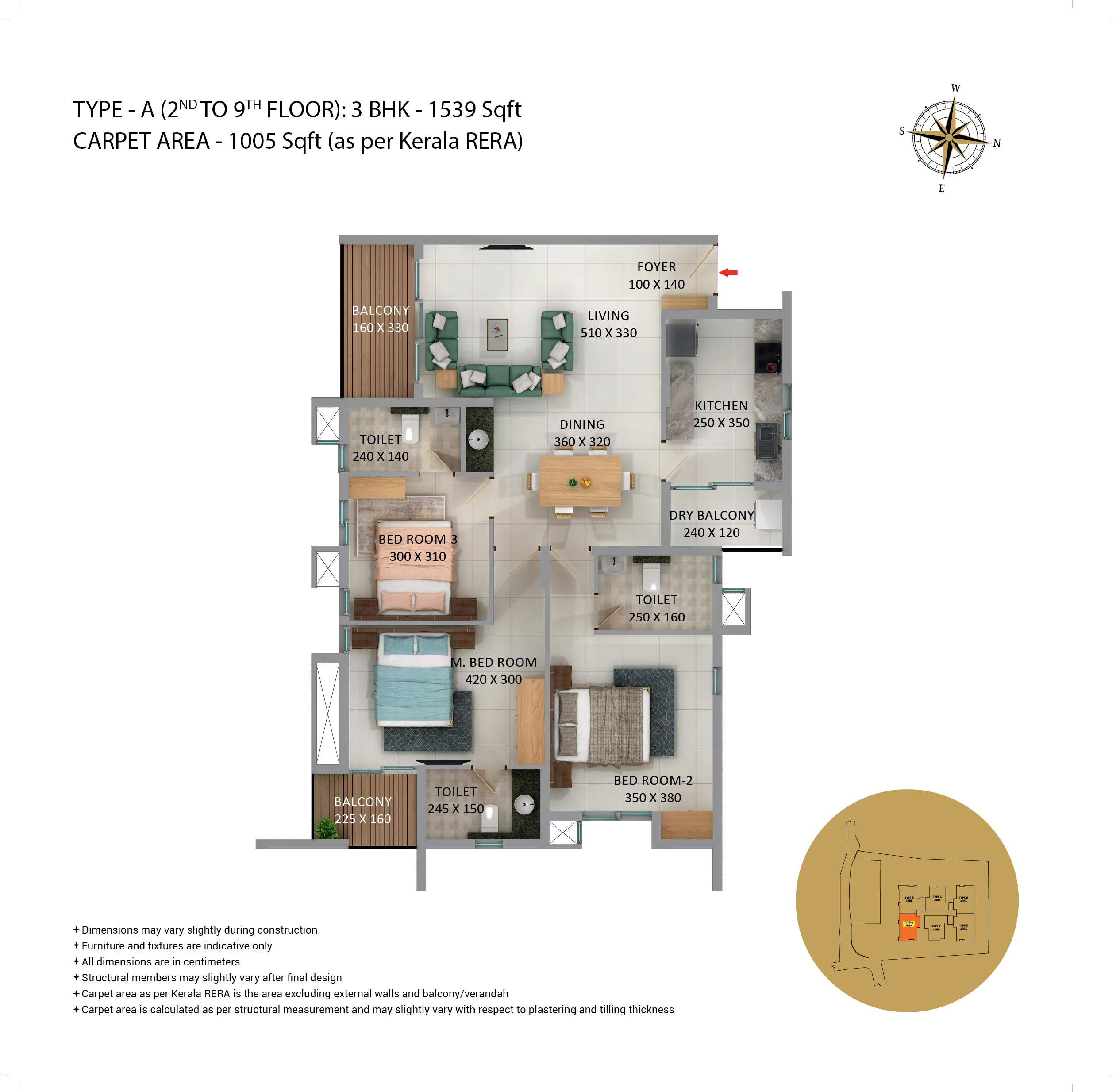 Asset - The Grand Entry | 2 & 3 BHK Apartments in Edappally - 17