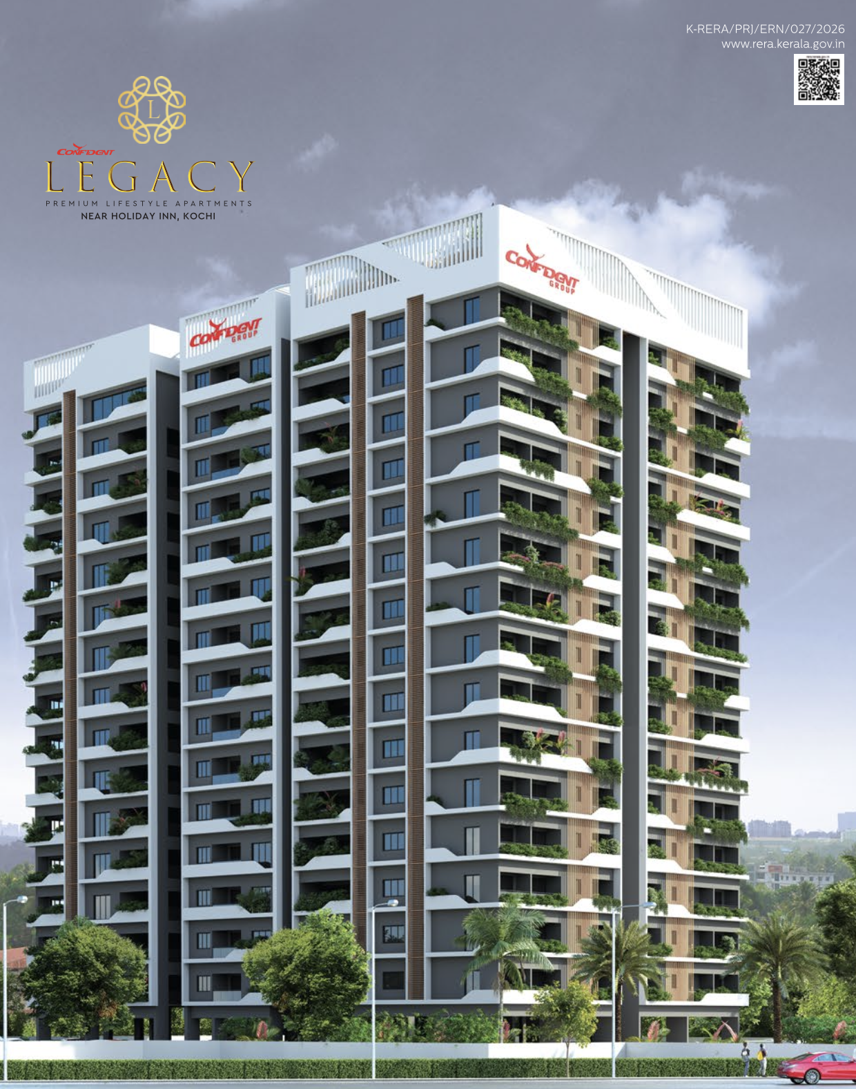 Confident Group - Legacy | Premium Apartments | 3 & 4 BHKs - 10