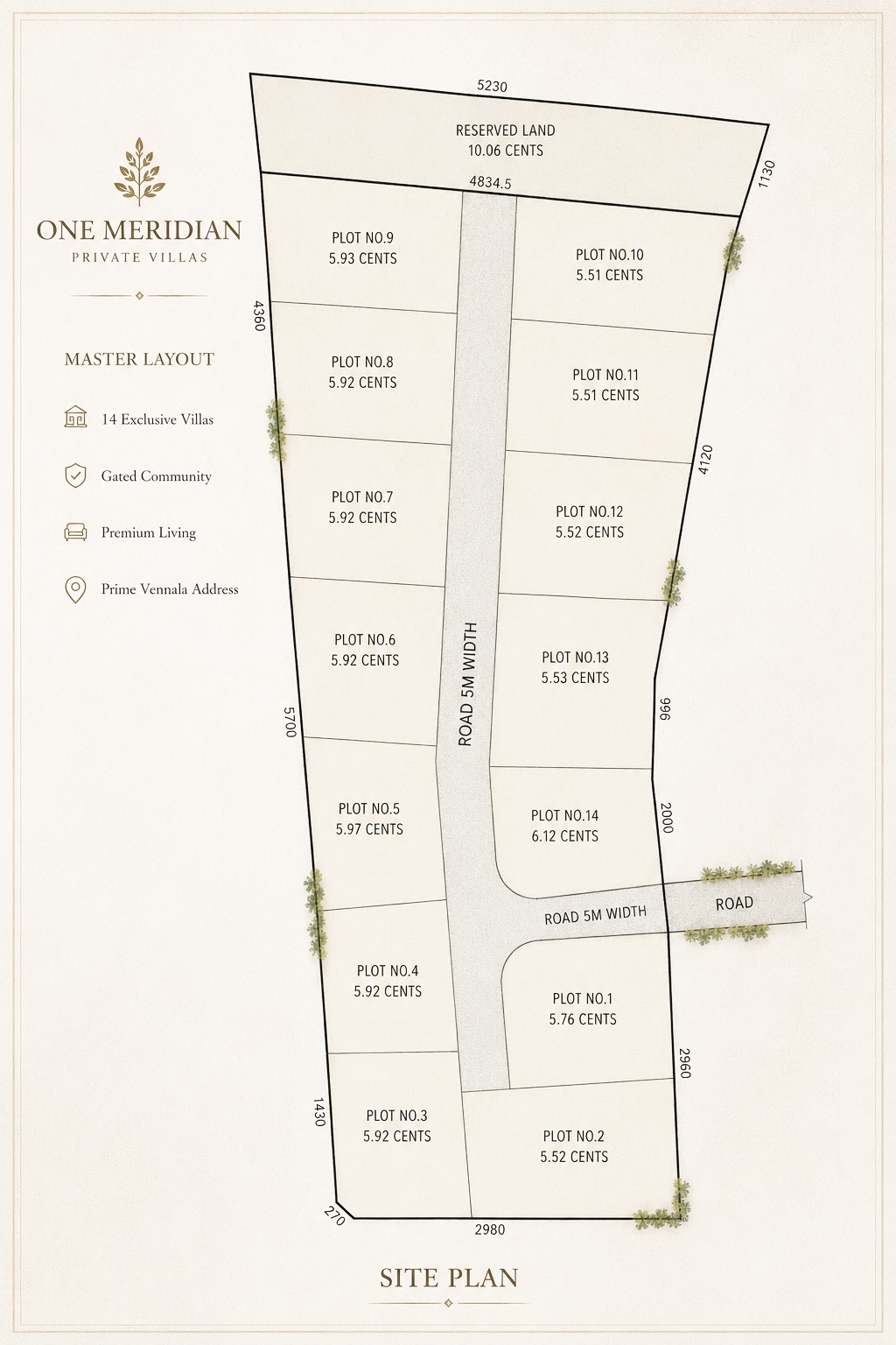 M square Homes - One Meridian | Premium 4 BHK Private Villas in Vennala, Kochi - 9