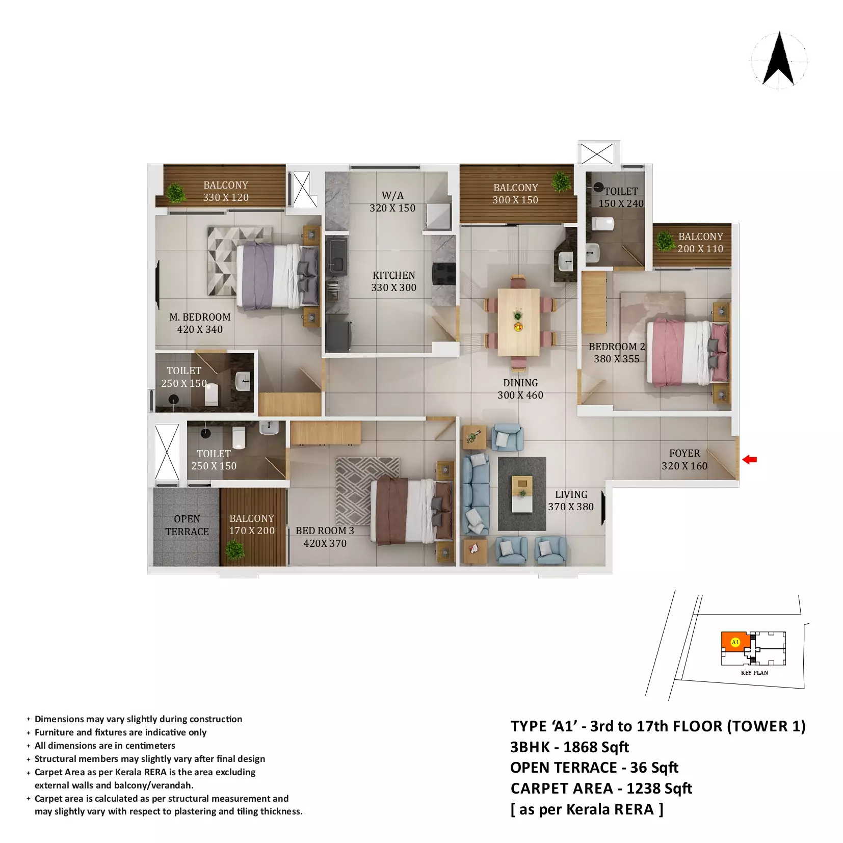 Asset - Serenity | Exclusive 2 & 3 BHK Apartments in Kottayam - 9