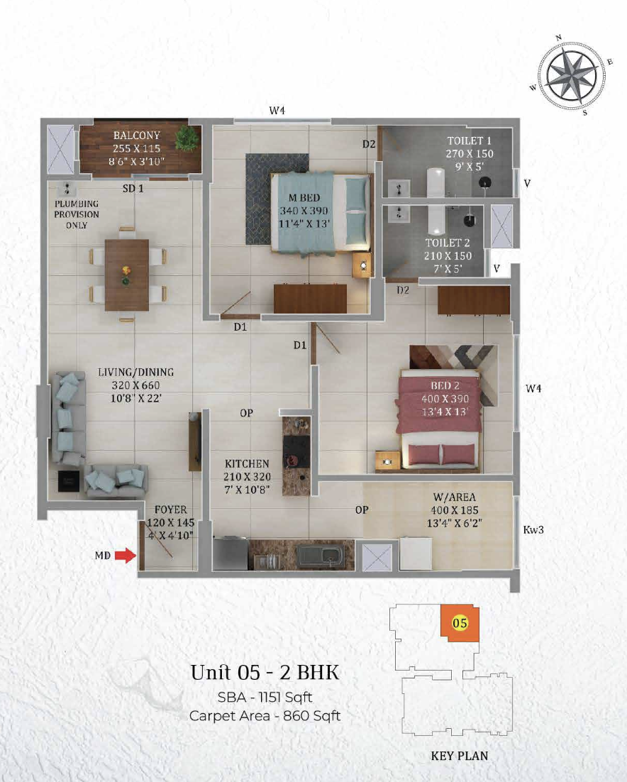Confident Group - Heritage | Fort Kochi | 2 & 3 BHK Apartments - 4
