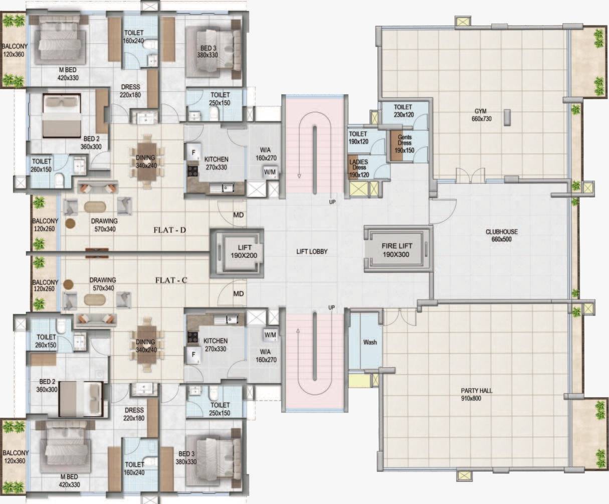 National Builders | Signature Tower 2 – Premium 3 BHK Apartments Near Edappally| Cheranallur,Kochi - 6