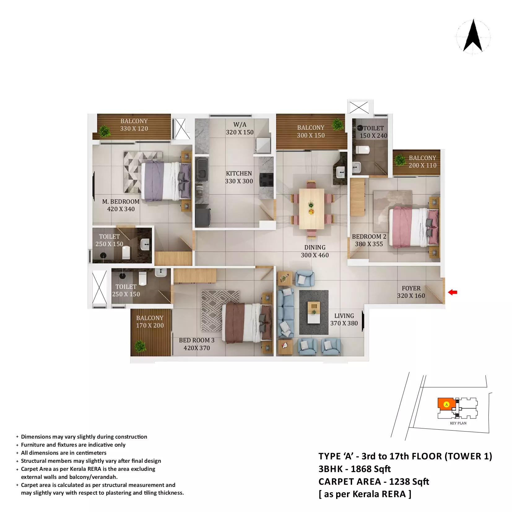 Asset - Serenity | Exclusive 2 & 3 BHK Apartments in Kottayam - 10