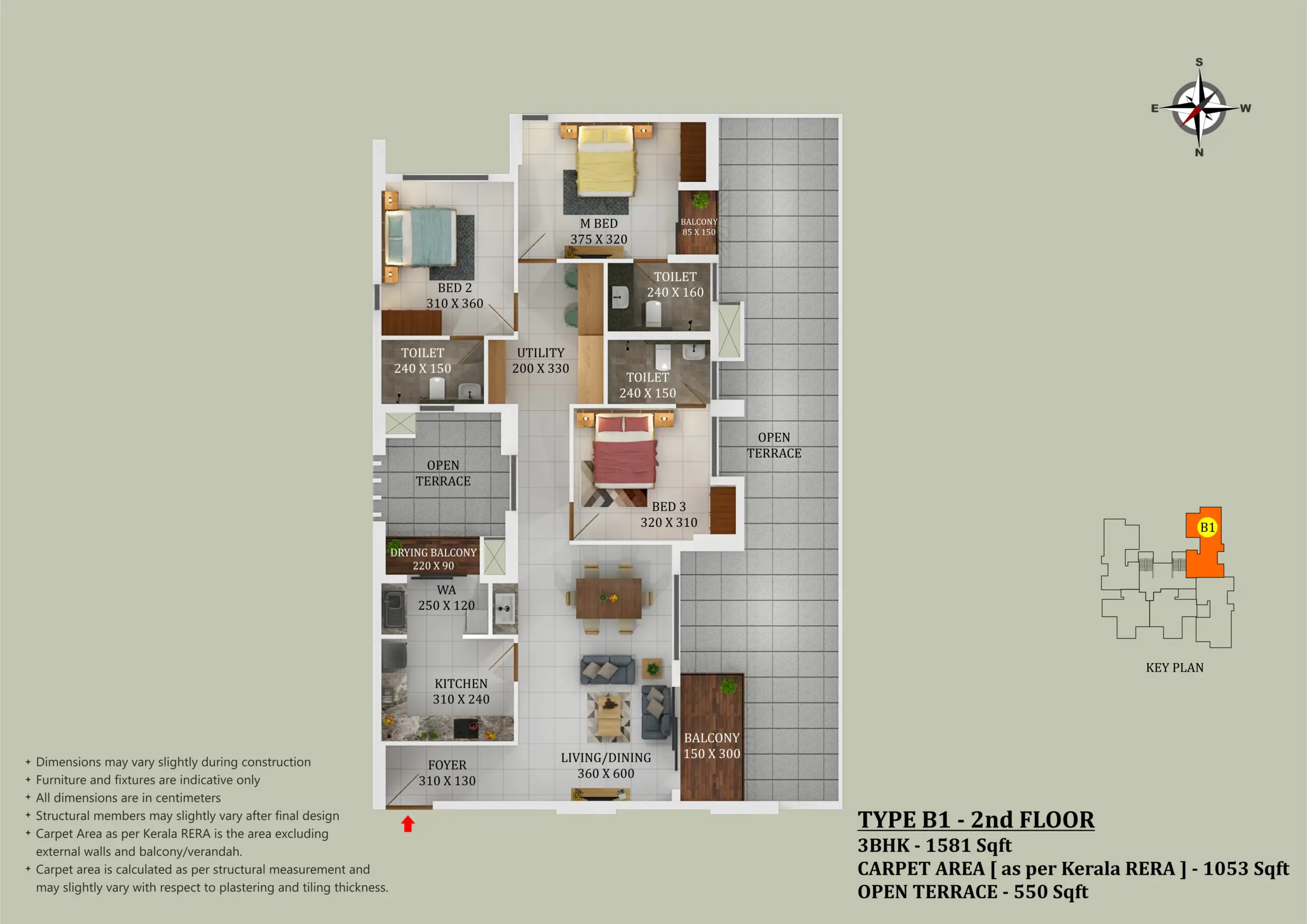 Asset - Sreyas | 2 and 3 BHK Apartments in Cheranalloor - 13