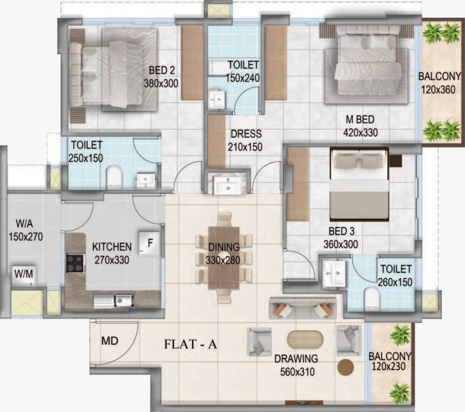 National Builders | Signature Tower 2 – Premium 3 BHK Apartments Near Edappally| Cheranallur,Kochi - 16