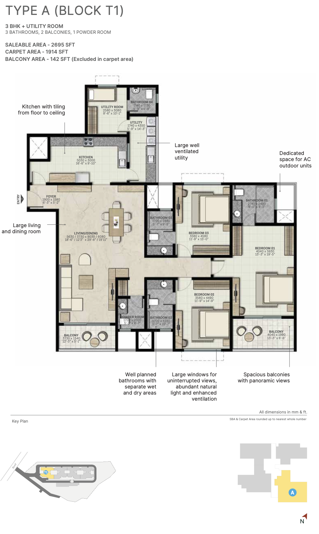 Sobha Atlantis | Silversand Island - Vytilla | 3 & 4 BHK Premium Apartments  - 20