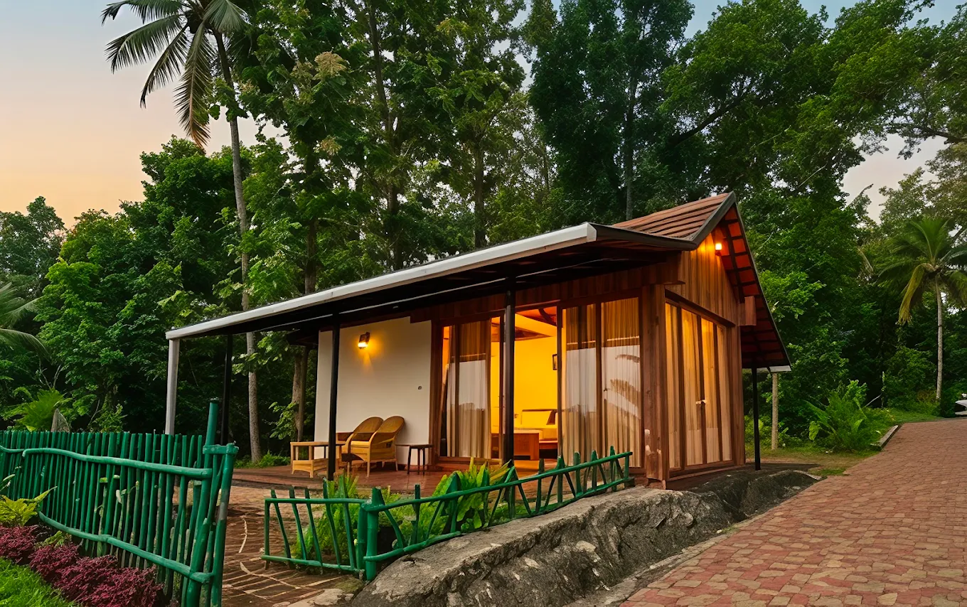 The Paro – Copra Hut 1 BHK| Heritage Retreat, Ashtamudi Lake