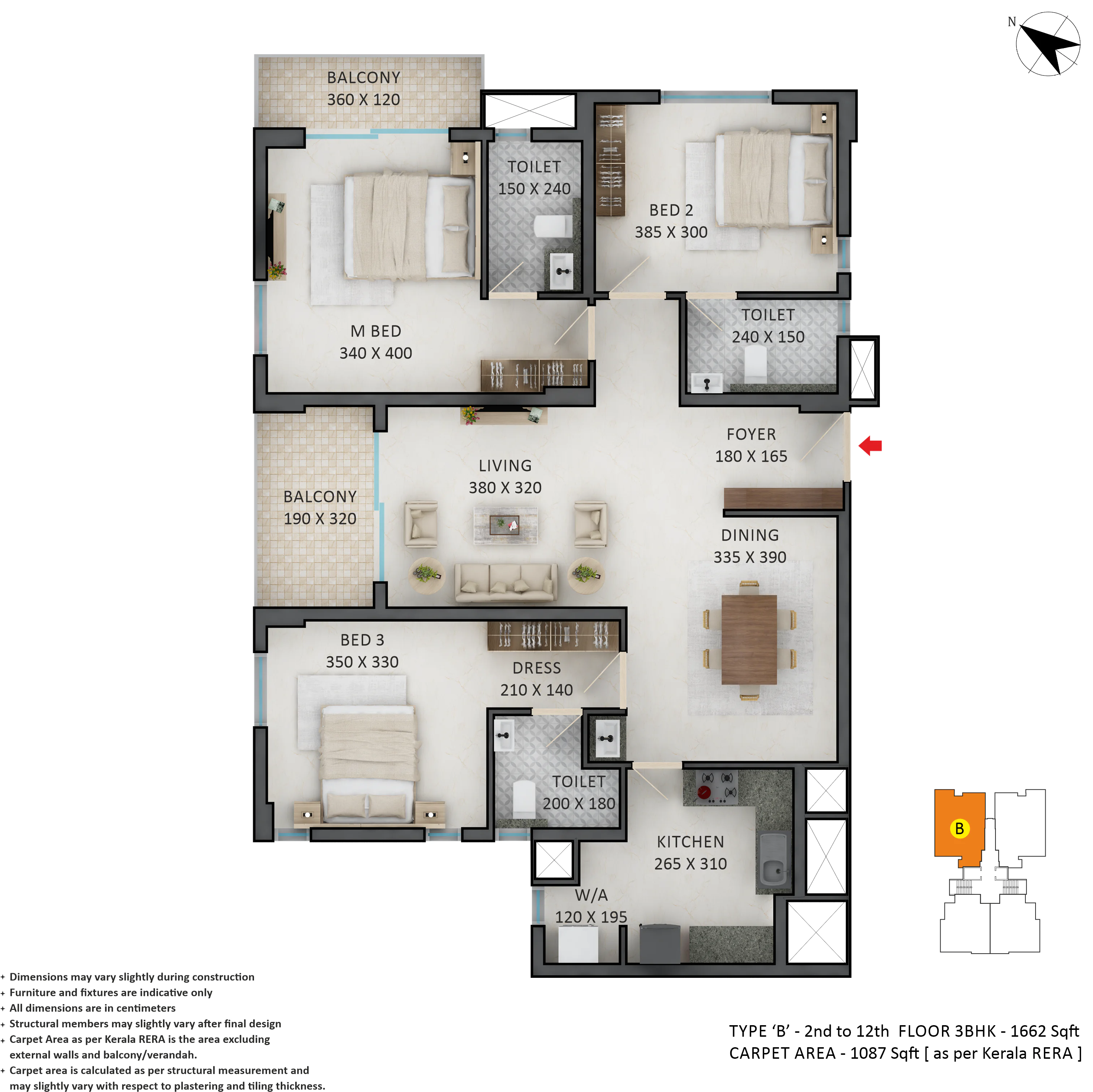 Asset - The Avon | 2 & 3 BHK Apartments - 11