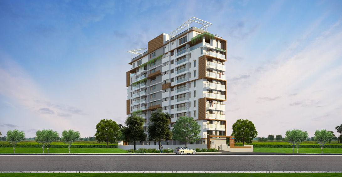 3BHK Premium Apartment - Skyline Aristocrat PT Usha Road, MG Road 