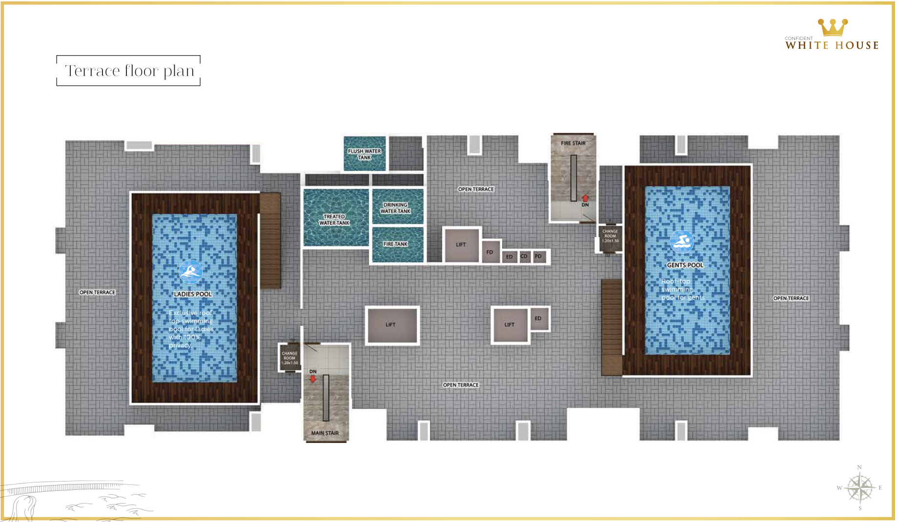 Confident Group - White House | 2 & 3 BHK Premium Apartments - 4