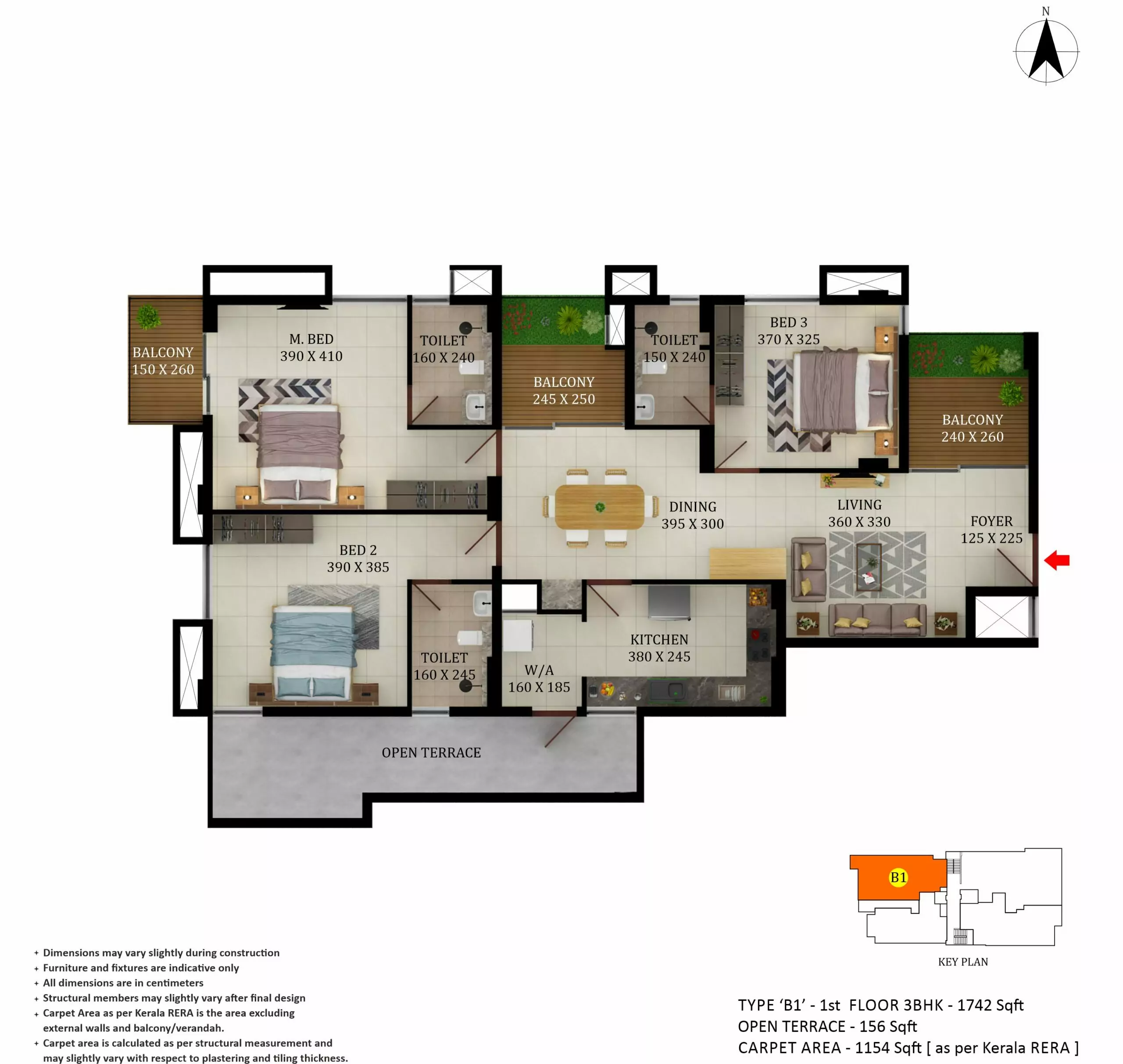 Asset B Right | 2 & 3 BHK Premium Apartments in Kuriachira - 7