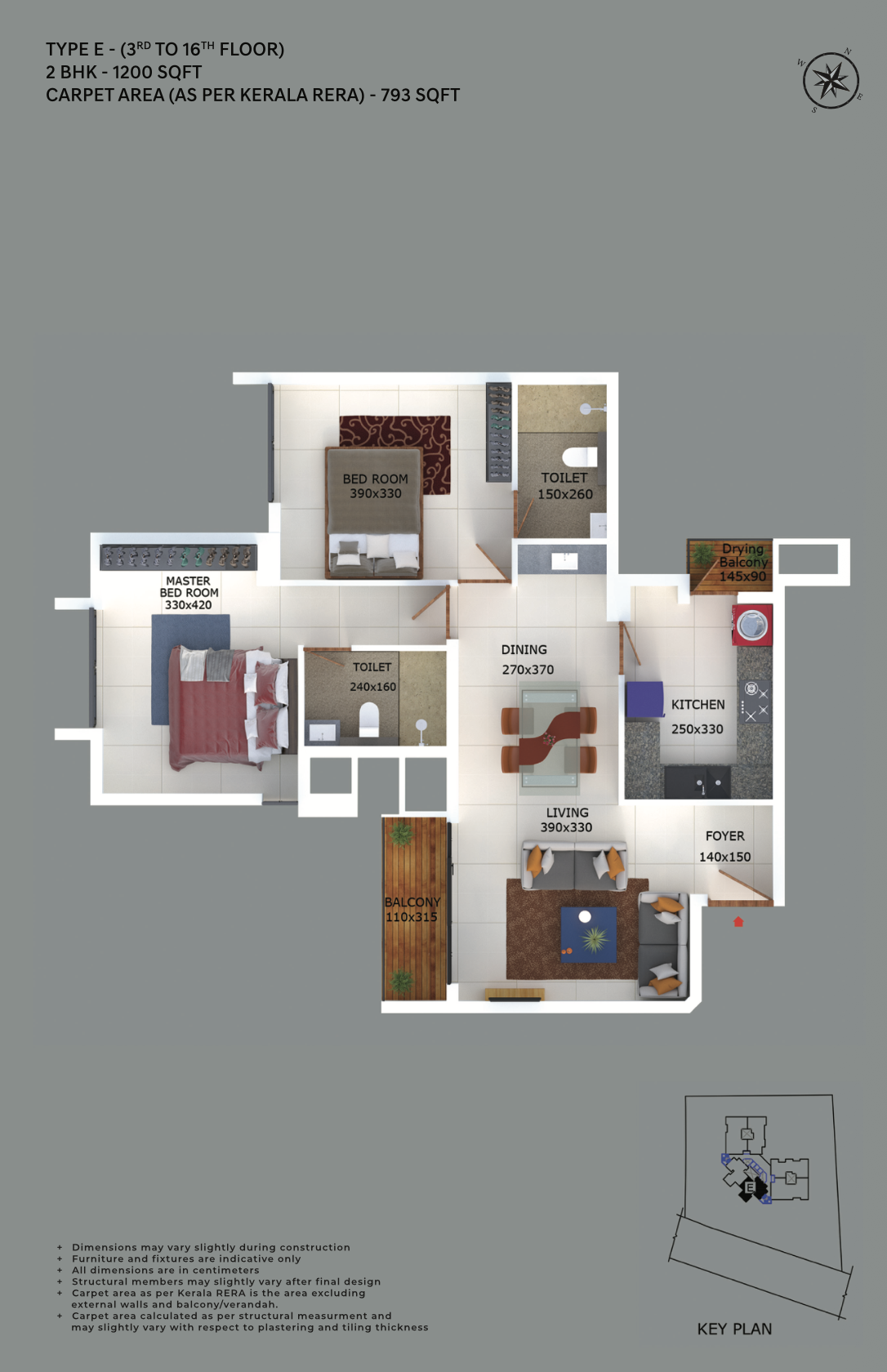 Asset Majestic | 2, 3 BHK Flats and Apartments in Kuriachira - 9