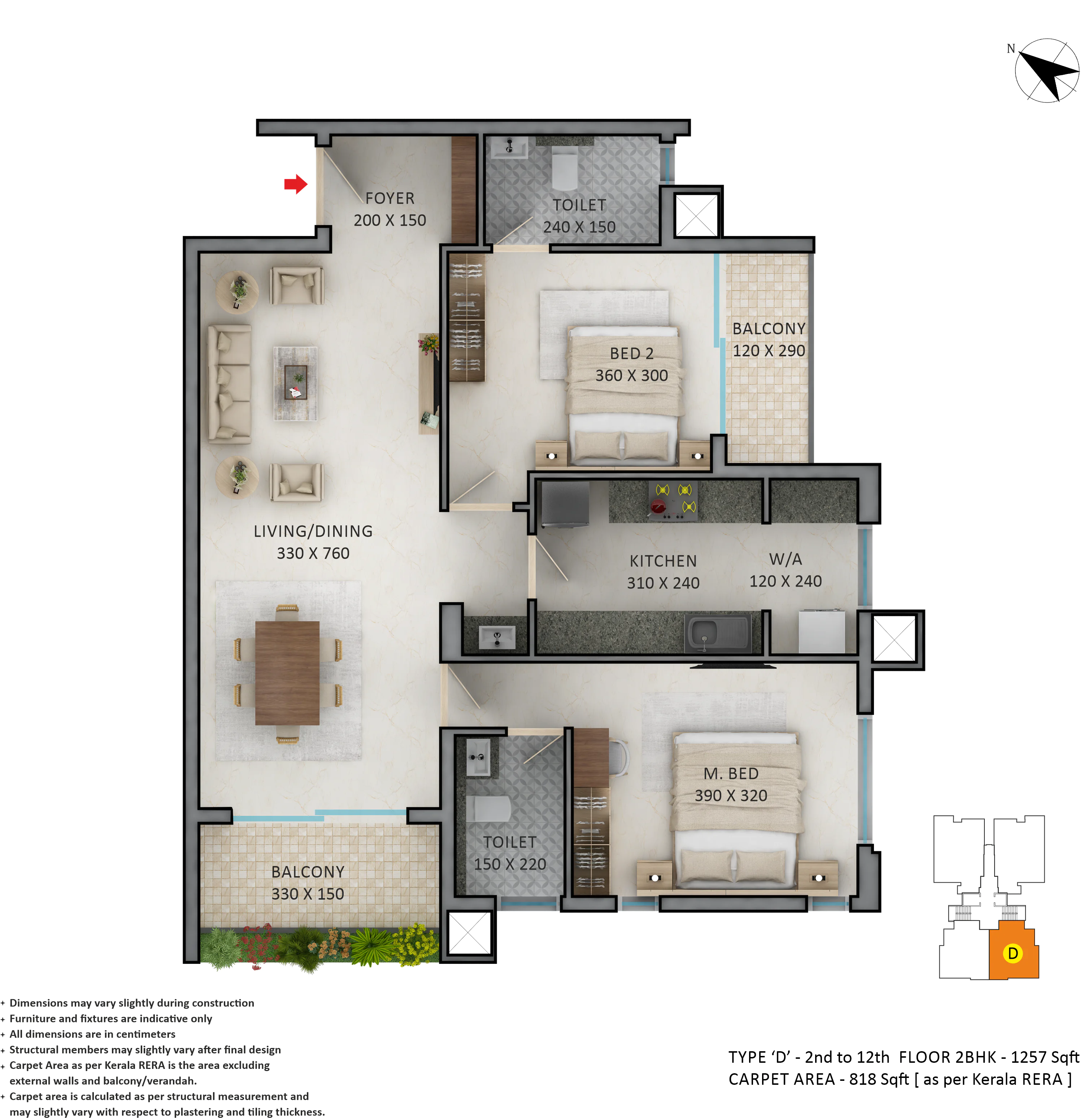 Asset - The Avon | 2 & 3 BHK Apartments - 12