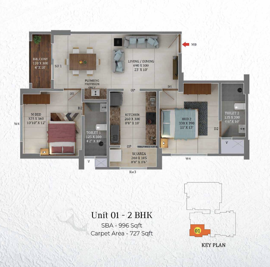 Confident Group - Heritage | Fort Kochi | 2 & 3 BHK Apartments - 8