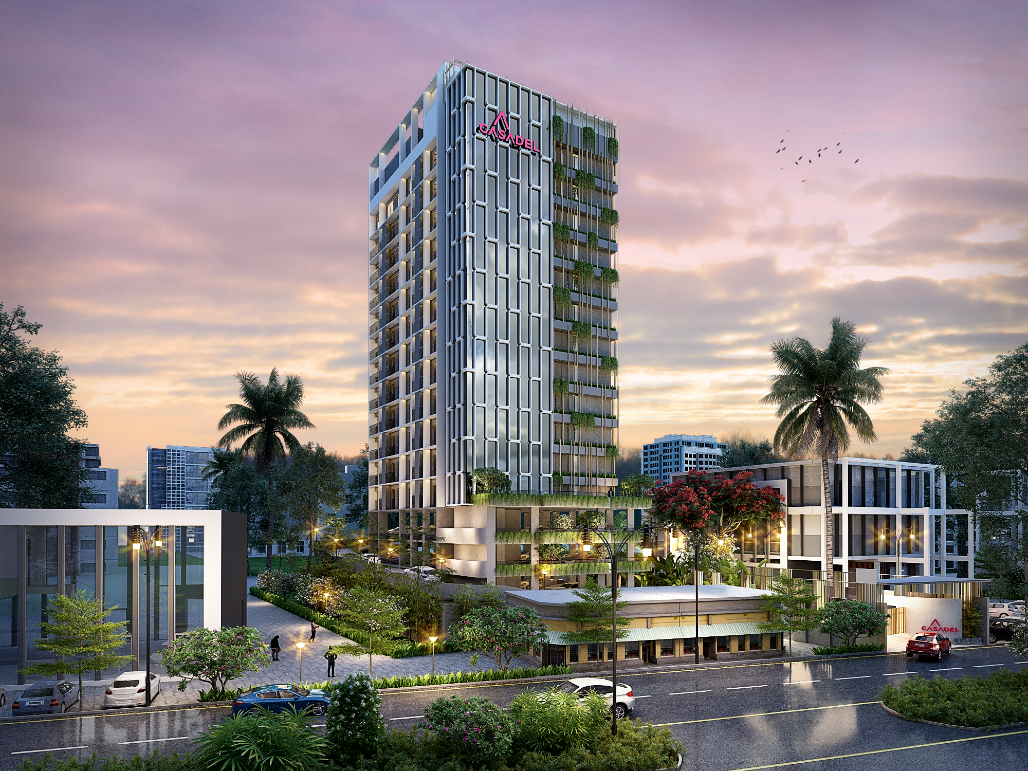 Casadel - Global Town | 2 & 3 BHK Apartments near NH Bypass