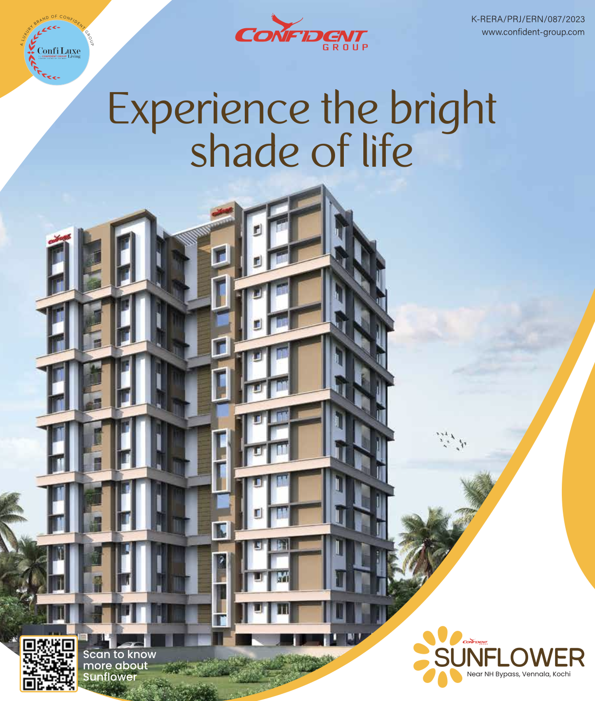 Confident Group - Sunflower | 2 & 3 BHK Apartments