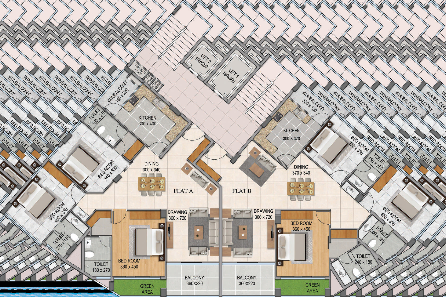 National Builders | Majestic – 3 & 4 BHK Premium Luxury Apartments in Edappally, Kochi - 9