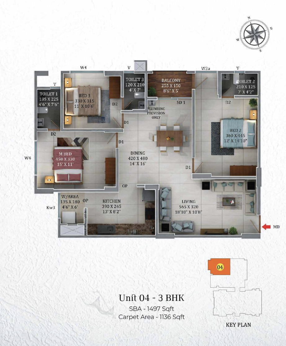 Confident Group - Heritage | Fort Kochi | 2 & 3 BHK Apartments - 5
