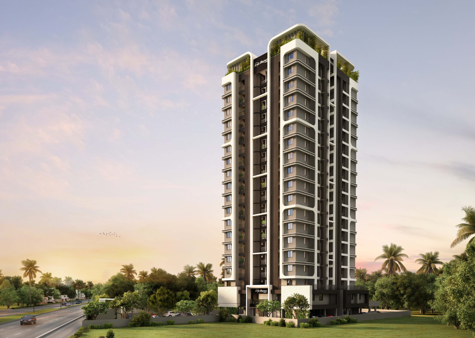 Aryabhangy - Aqua Grand Gateway |2.5 BHK & 3 BHK Premium Apartments in Kumbalam, Kochi