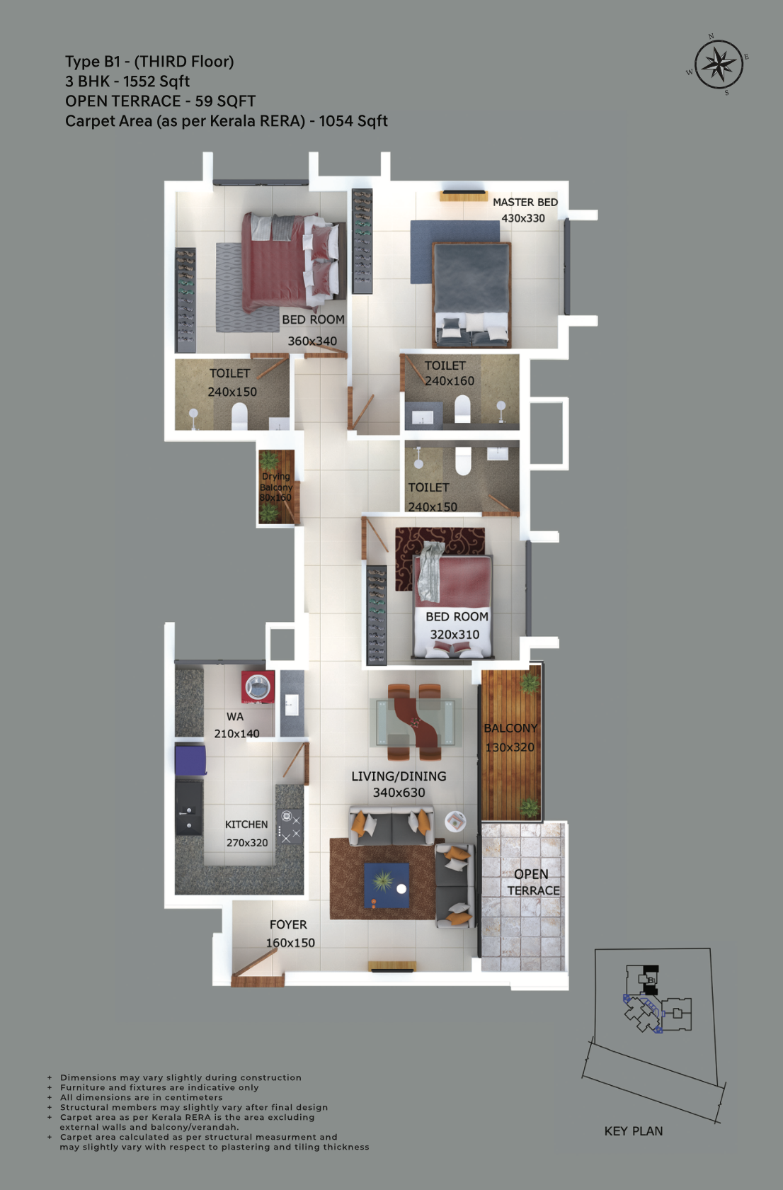 Asset Majestic | 2, 3 BHK Flats and Apartments in Kuriachira - 14