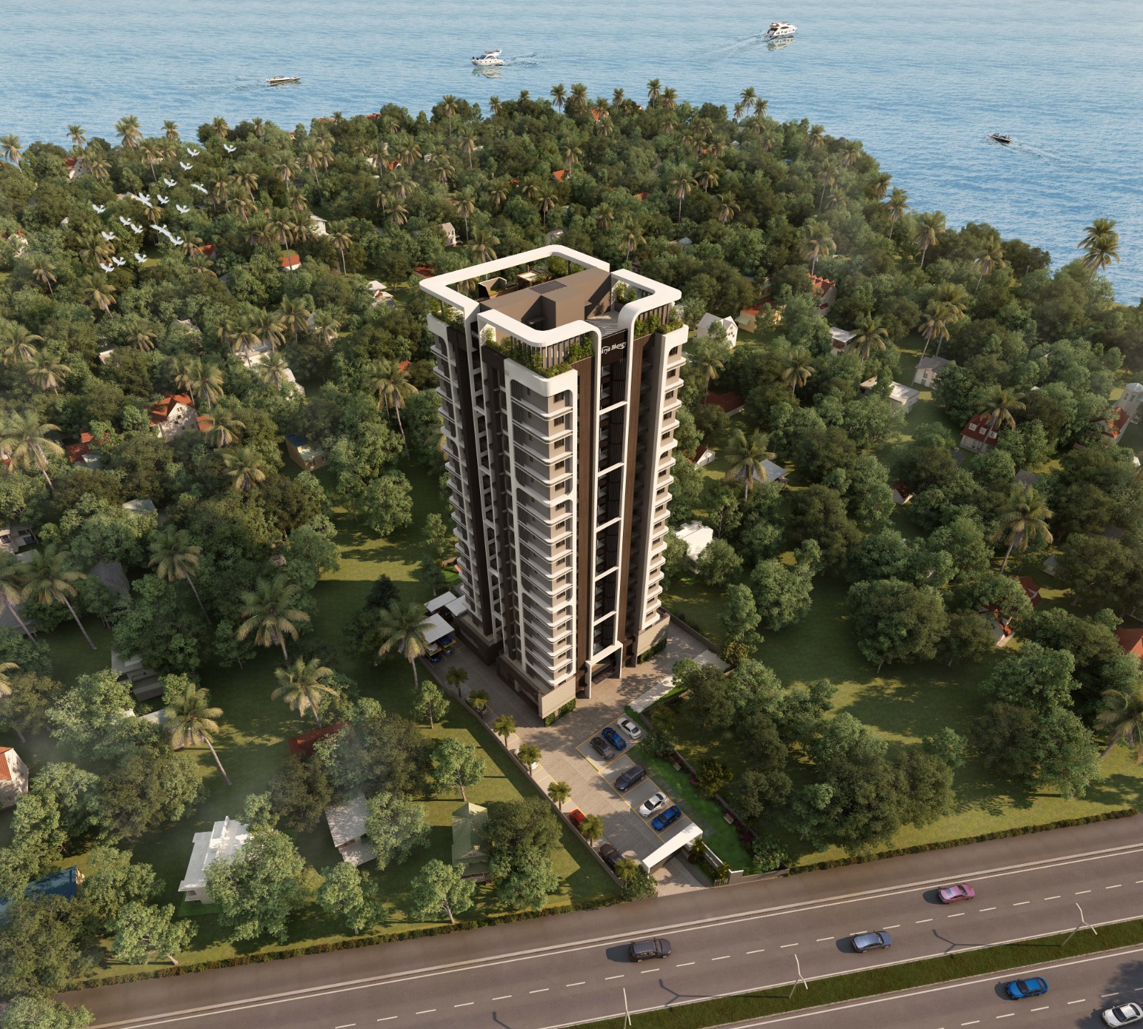 Aryabhangy - Aqua Grand Gateway |2.5 BHK & 3 BHK Premium Apartments in Kumbalam, Kochi - 4