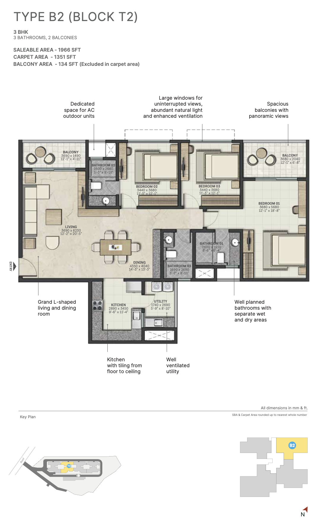 Sobha Atlantis | Silversand Island - Vytilla | 3 & 4 BHK Premium Apartments  - 13