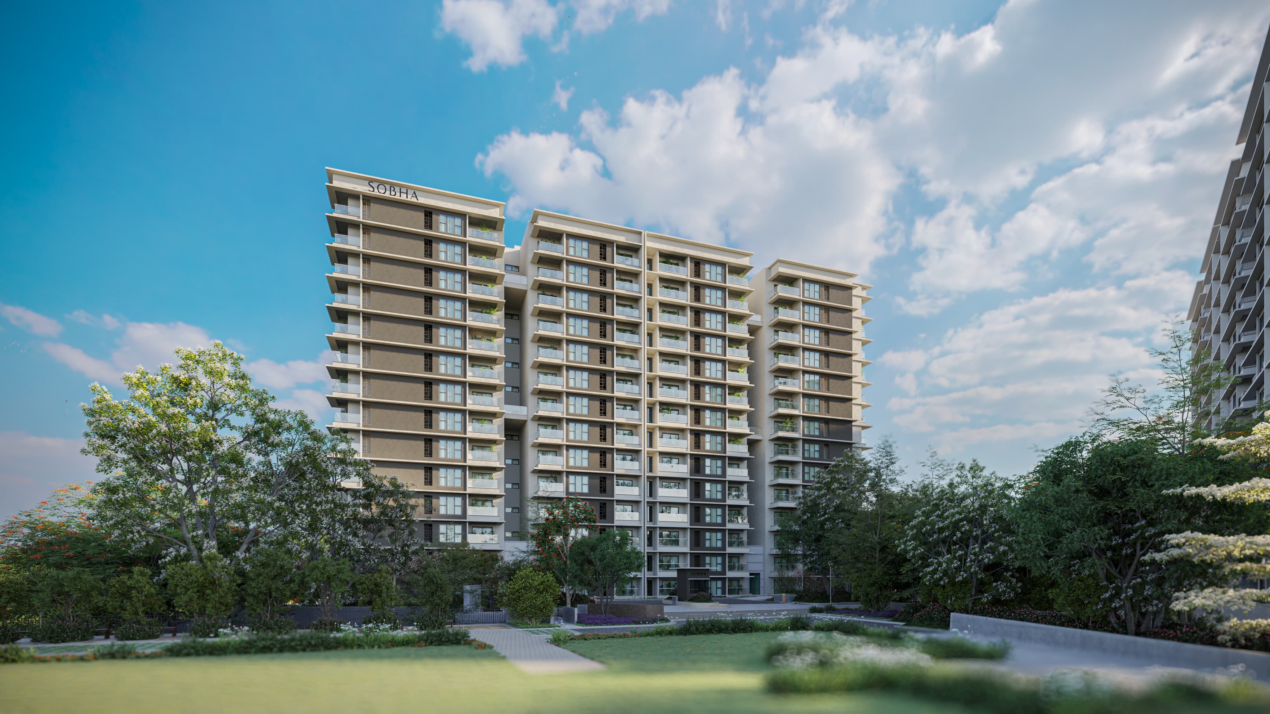 Sobha Woods - Whispering Hills | 3 & 4 BHK Premium Apartments | Trivandrum - 2