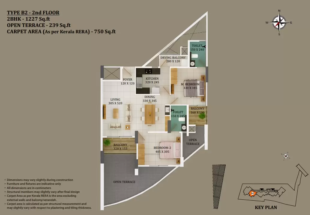 Asset East Brook - 2 and 3 BHK Flats For Sale in Aluva - 17