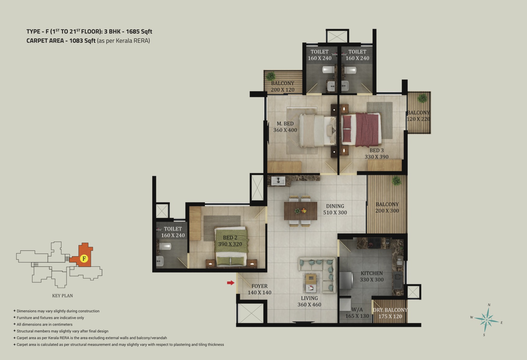 Asset - The Leaf | Premium Apartments in Karyavattom | 2 & 3 BHK - 18