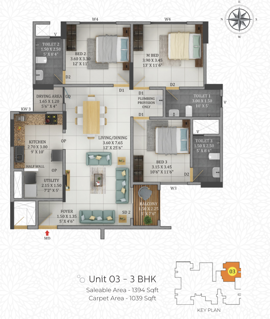 Confident Group - Gateway | Kakkanad | 2 & 3 BHK Premium Apartments - 6