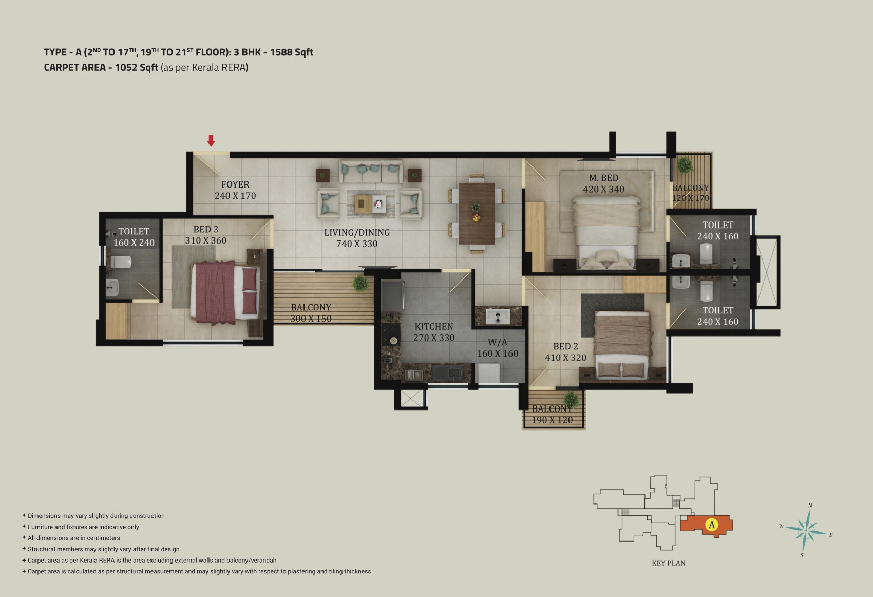 Asset - The Leaf | Premium Apartments in Karyavattom | 2 & 3 BHK - 16