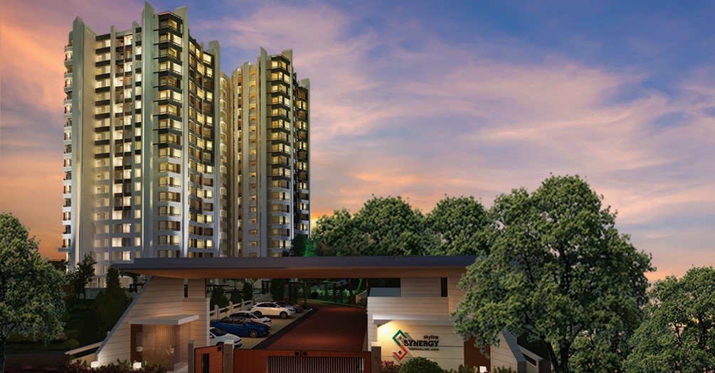 3BHK Luxury Apt at Skyline Synergy - 15th Floor  - 9