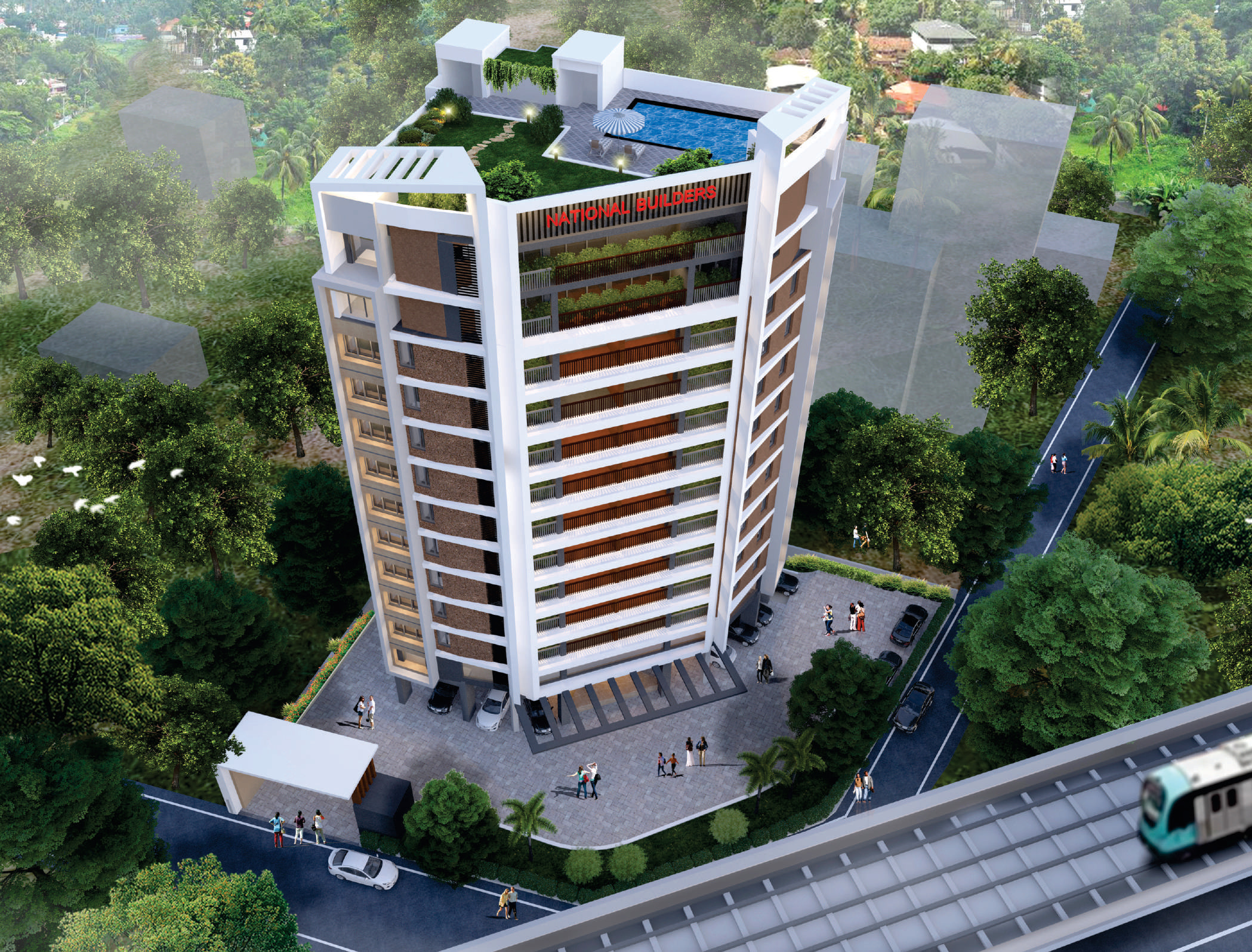 National Builders | Majestic – 3 & 4 BHK Premium Luxury Apartments in Edappally, Kochi