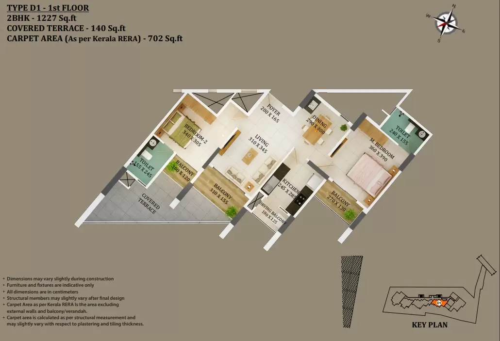 Asset East Brook - 2 and 3 BHK Flats For Sale in Aluva - 16